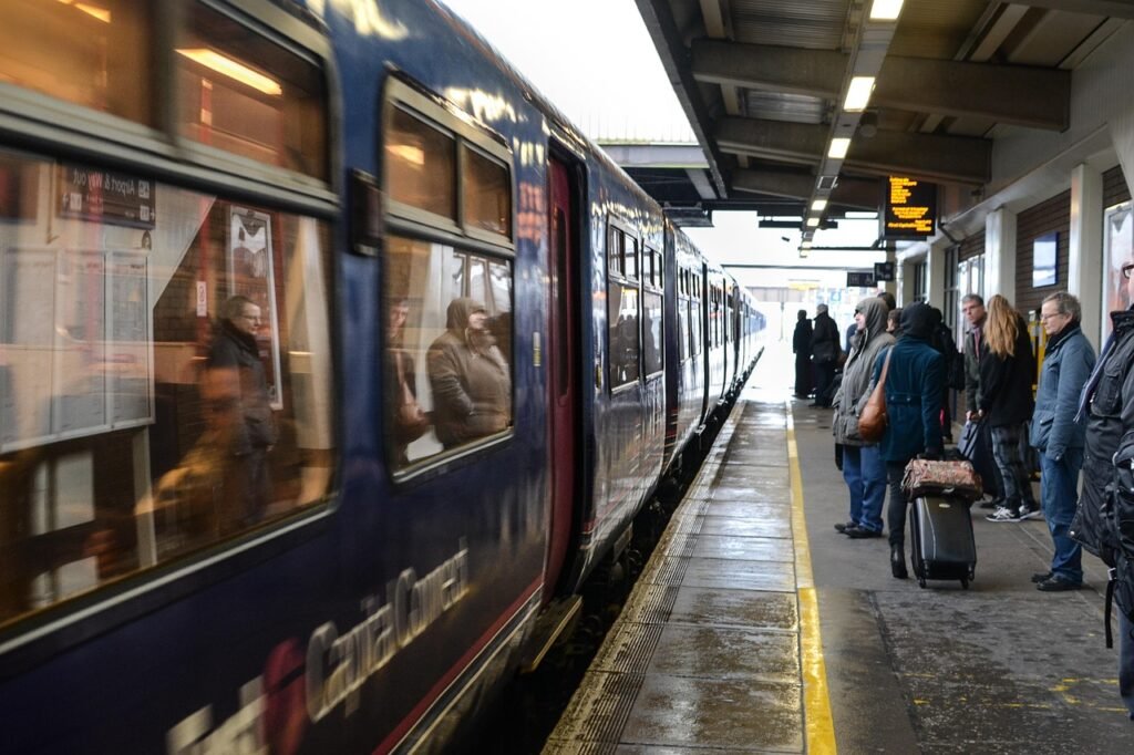 train, station, platform, railway, rail, transport, travel, people, waiting, train, train, train, train, train